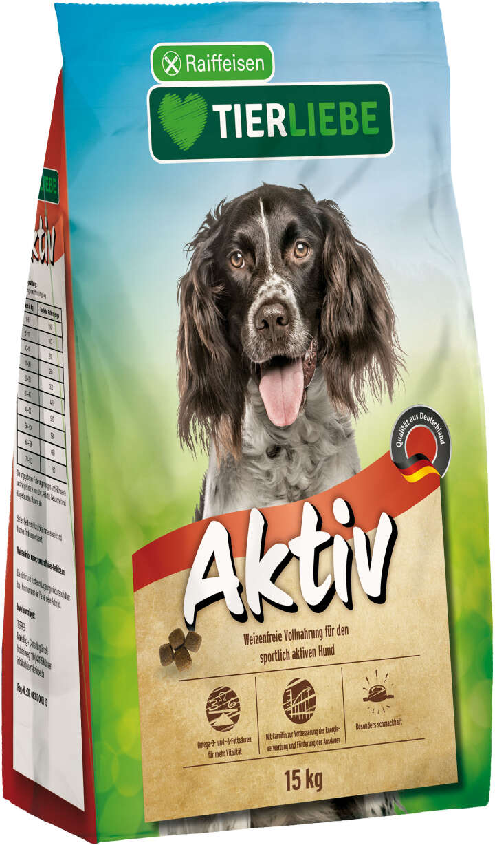 TIERLIEBE Hunde-Trockenfutter Aktiv